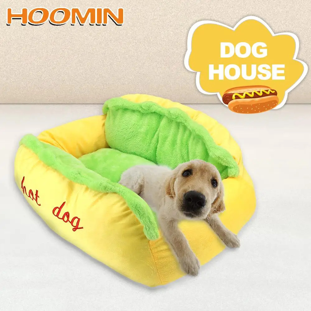 

HOOMIN домашний домик для хот-догов кровать для больших собак мягкий спальный коврик S/L милый зимний теплый уютный лежак для собак и кошек