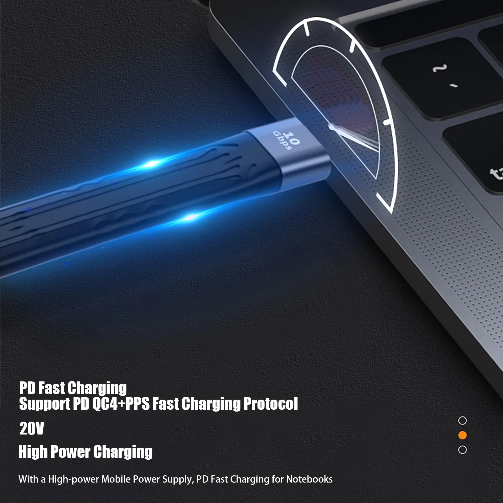 Кабель USB 3.1 Gen2 с портом Type-C 10 Гбит/с |