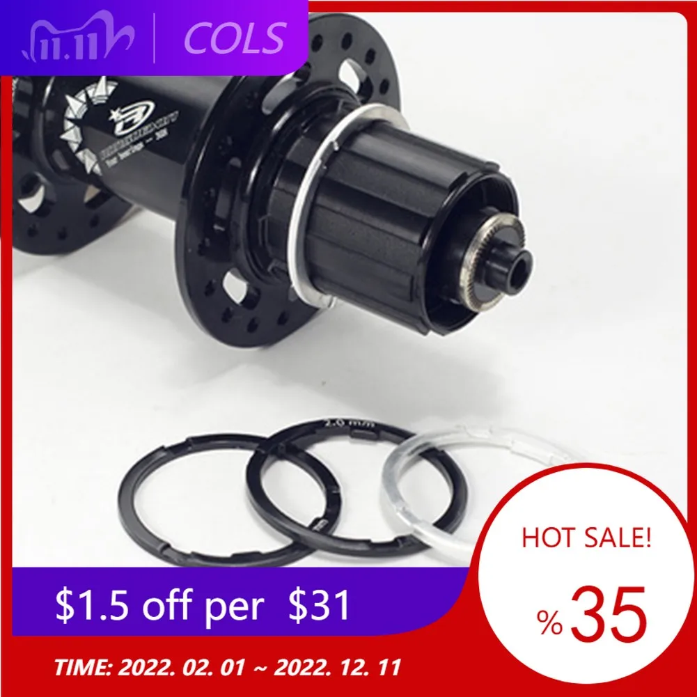 

1.8/2mm Bicycle Freehub Spacer Road Bike Bottom Bracket Flywheel Cassette Washer Aluminum Alloy Spacer Bicycle Accessories