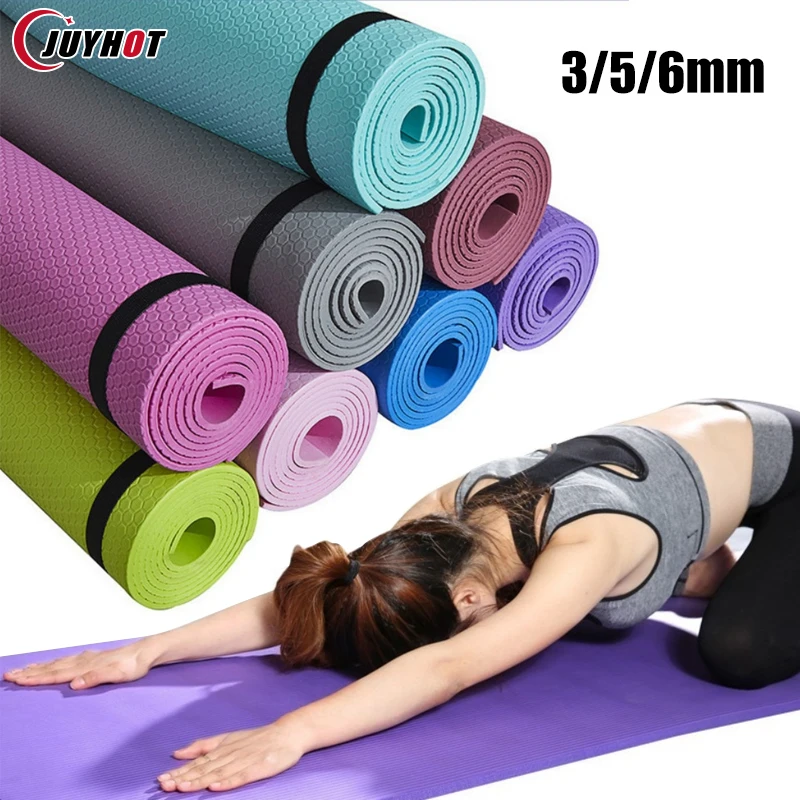 

Матовый Коврик для йоги, 3/5/6 мм, из пены