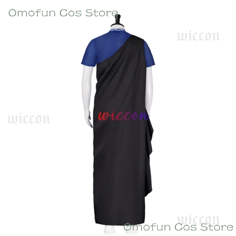 Anime Costume Hercules Hades Cosplay Costumes Adult Man Robe Set Halloween Carnival Suit Party