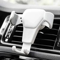 phone holder car air vent mount metal mobile stand smartphone gps support for iphone 13 12 xiaomi samsung huawei lg