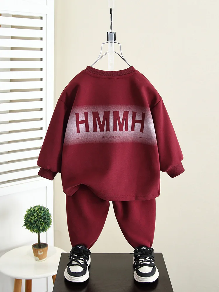 2 шт./комплект спортивный костюм для мальчиков 2-10 лет