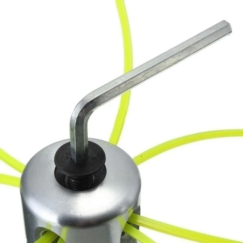 Universal Aluminium Trimmer Head String Set Garden Grass Brush Cutter Bushes Accessories Durable Strimmer For Lawn Mower |