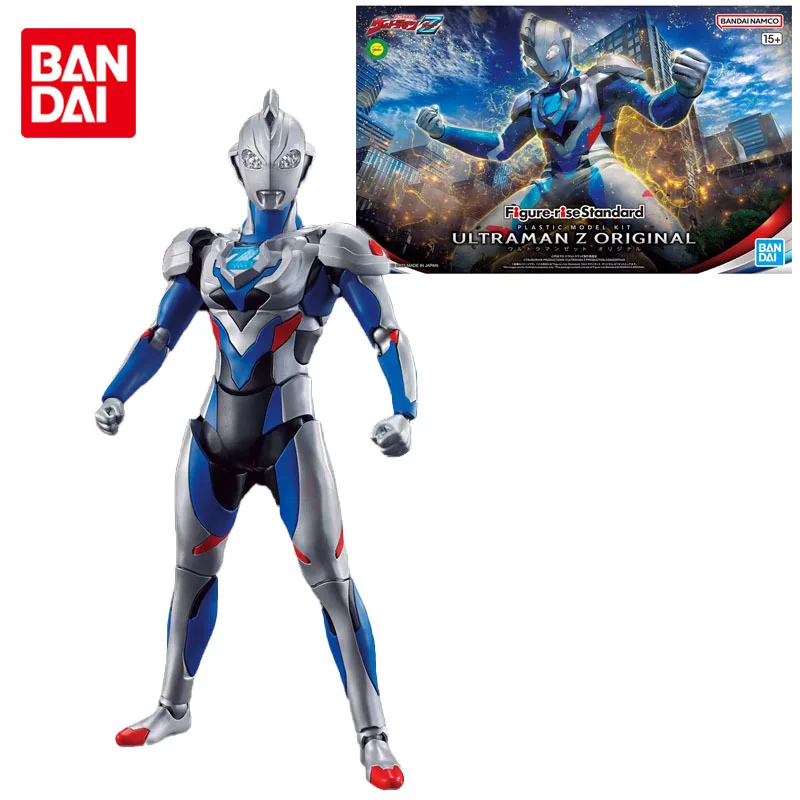 

Bandai Original Figure-rise Standard PLASTIC MODEL KIT Ultraman Z ORIGINAL Anime Action Figure Assembly Model Doll Toys for Kids