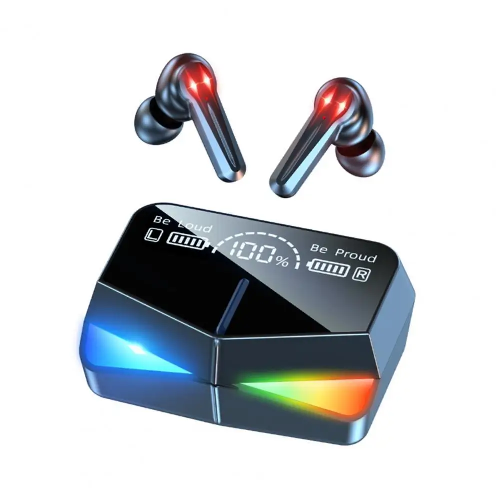 

M28 Wireless Earphone Noise Reduction Low Delay In-ear Touch Control Bluetooth-compatible 5.1 Earbud for Screen Earbud E-Sport