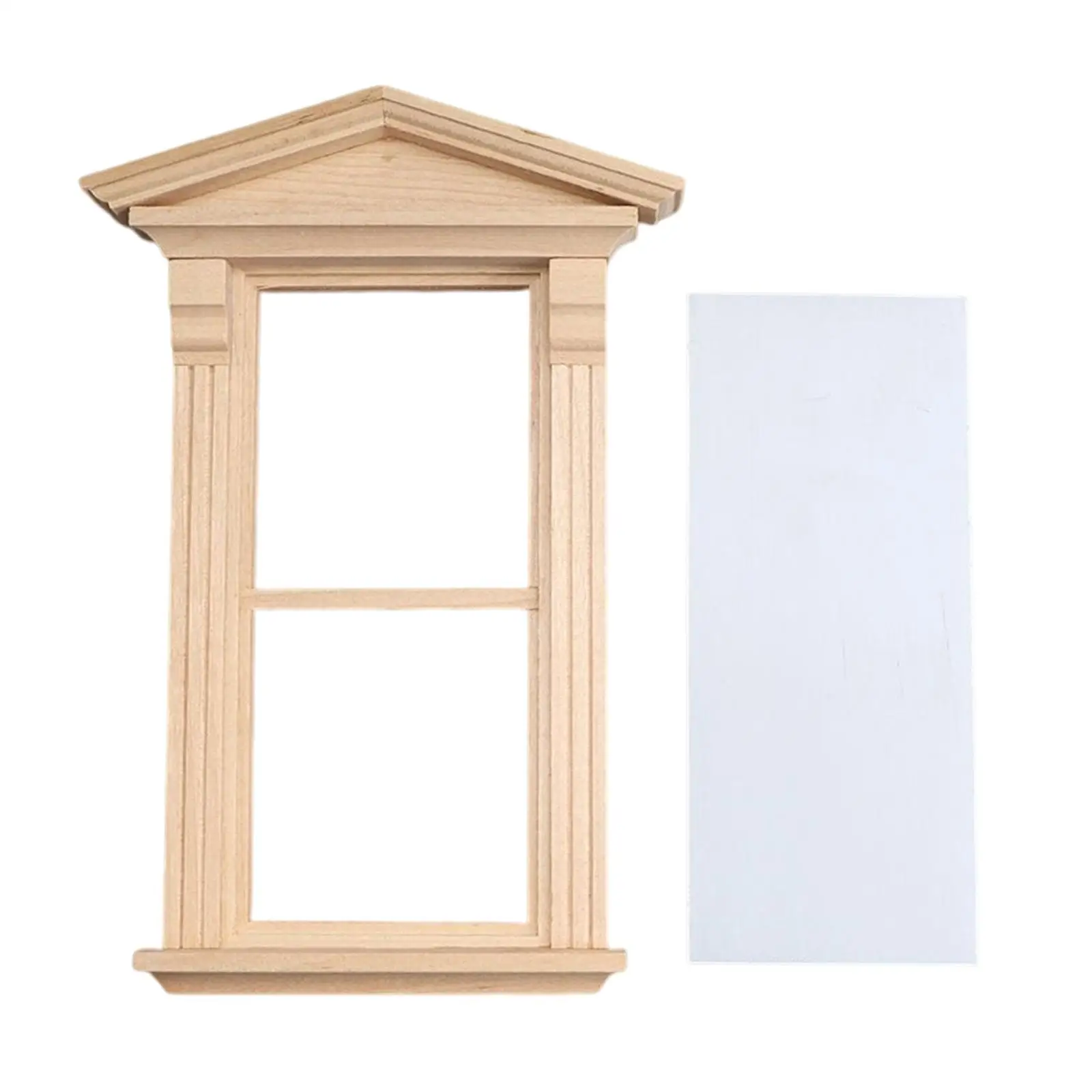 

1:12 Miniature Window DIY Scene Accessories for Lawn Yard Decoration