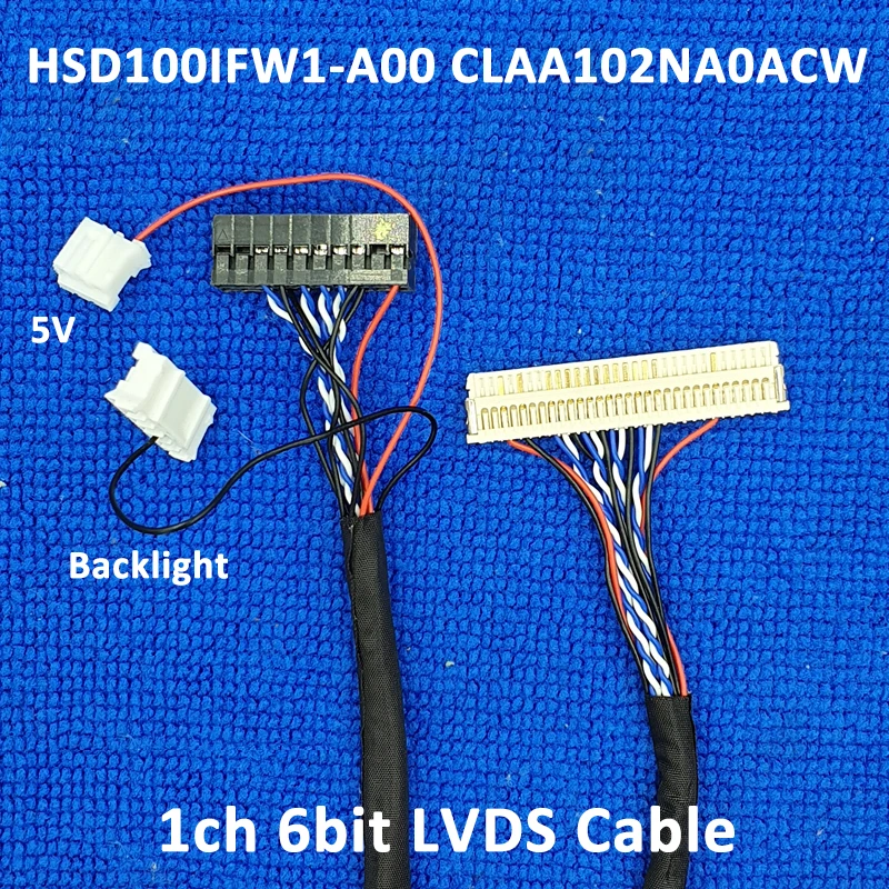 

Для 10.claa102na0acw 10-дюймовый нетбук 1Ch 6Bit 30Pin HSD100IFW1-A00 LVDS кабель