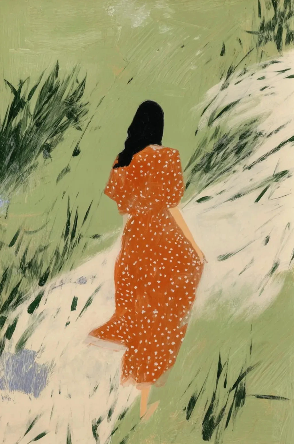 

Абстрактная печать на холсте