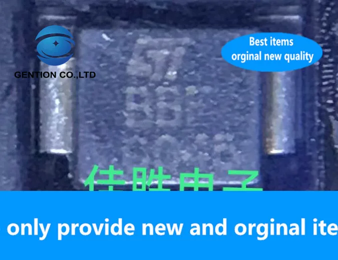 

30 шт., 100% Новые оригинальные посеребренные штифты SMBJ13CA, итальянский шрифт DO214AA, Шелковый экран BBF