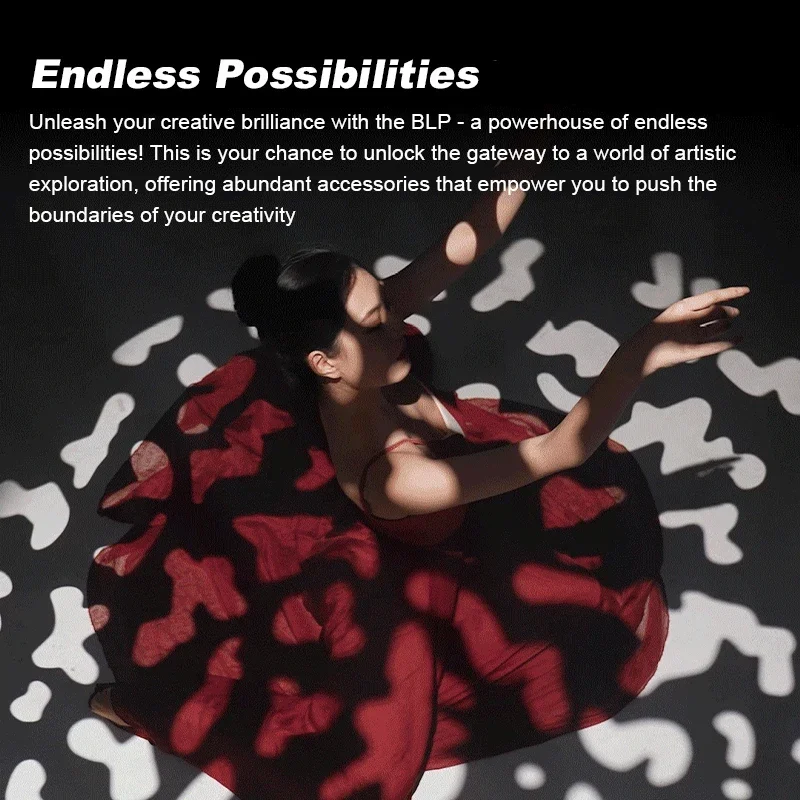 Godox BLP светодиодный светильник/BFP Flash-проекция аксессуары для фотосъемки Gobo CCT