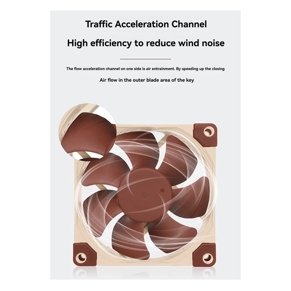Фото Вентилятор для компьютера AB30 Noctua NF-A4x10 FLX, 3-контактный/4-контактный PWM, тихий, для охлаждения корпуса ПК и процессора №3