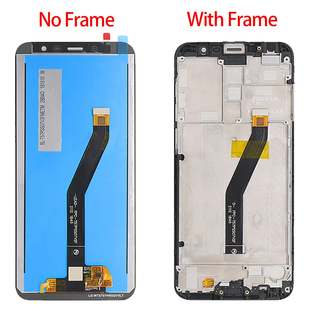 

5.7'' Original LCD Screen Digitizer For MEIZU M6T Display Touch + Frame Assembly Replacement M811H M811S M811T M811Q