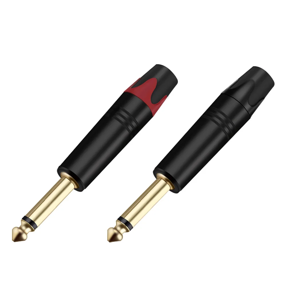 

Разъемы аудио 6,35 мм R TC202 черный/красный