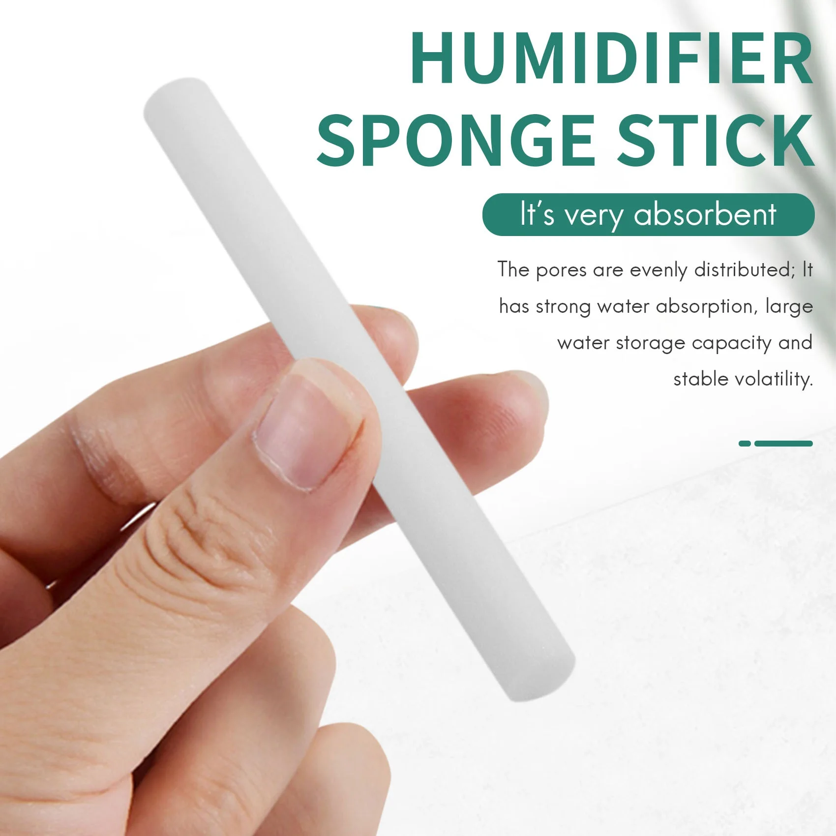 

40Pcs Cotton Swab Filters Refill Sticks Replacement Wicks for Portable Personal USB Powered Humidifiers Aroma Maker