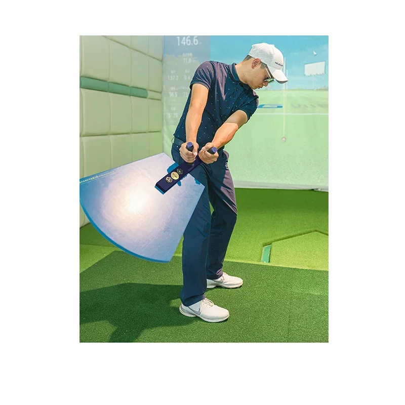 Фото 1 шт. MELE LINKS Golf Swing Gravity Board для начинающих, тренажер для качелей, корректор позы, аксессуары для гольфа №1