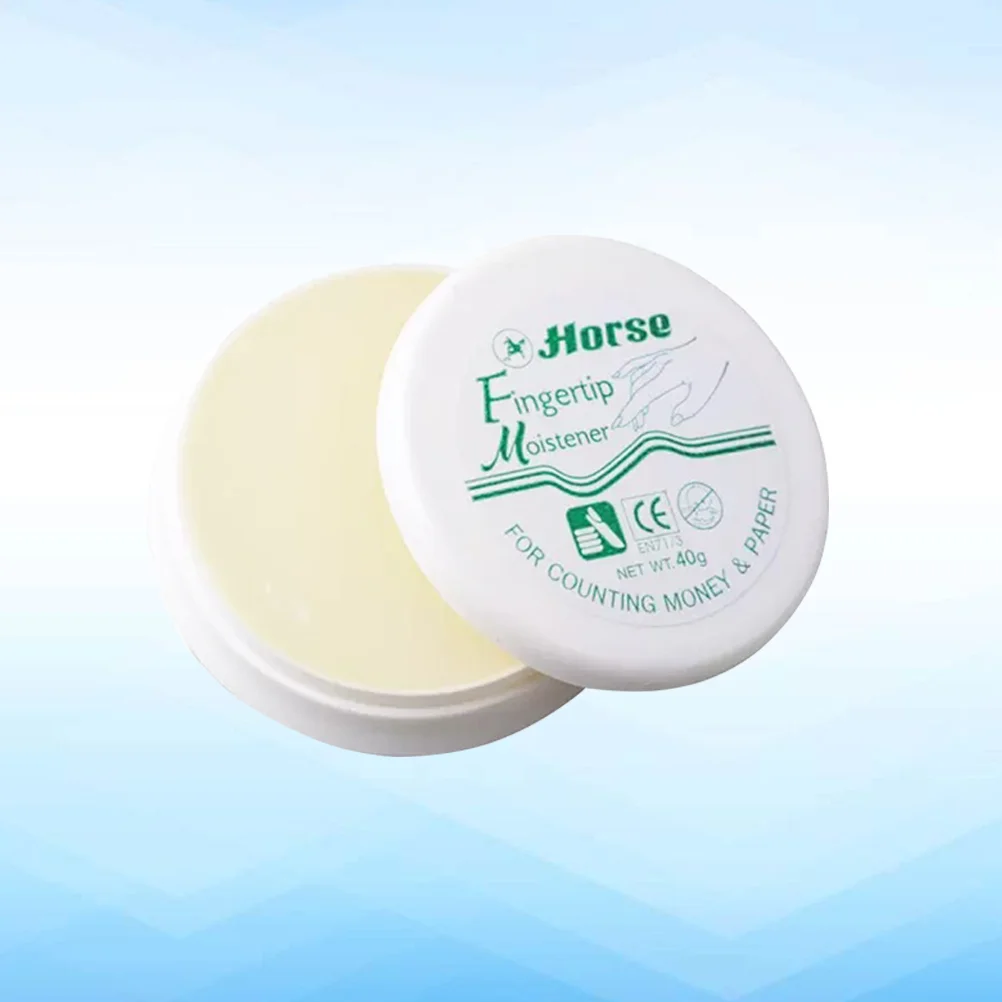 

Nontoxic Practical Fingertip Moistener for Counting Cash Money(40G,White)