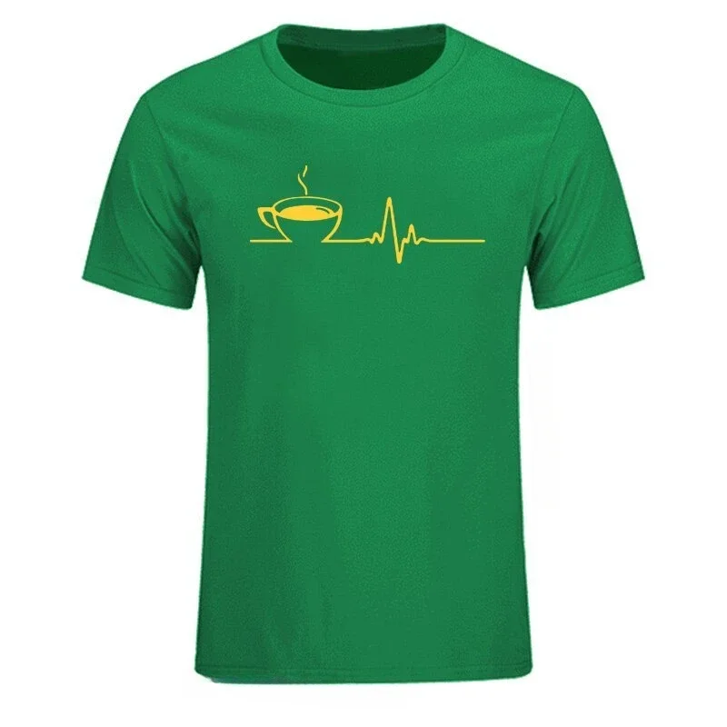 Повседневная забавная Футболка с принтом брендовая мужская футболка коротким