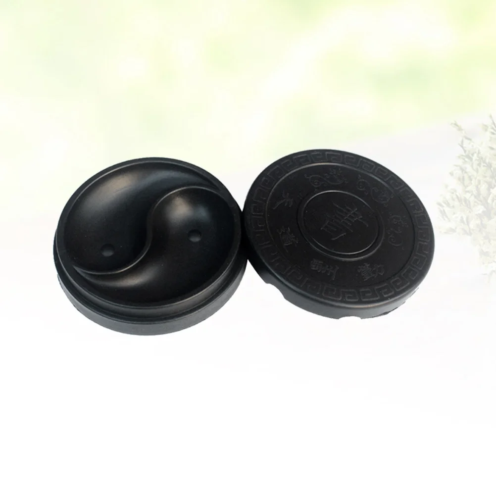 

1pc Painting Ink Stick Duan Inkstone Ink Grinding Stone Calligraphy Inkwell The Ink Stone Ink Grinding Supplies