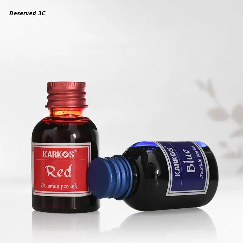 

1 Bottle Pure Colorful 30ml Fountain Pen Ink for Refilling Inks Stationery School Supplies