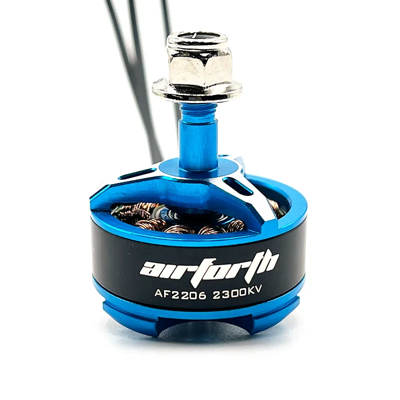 Бесщеточный двигатель airbackaf2206 2206 2300KV 3-4S CW для радиоуправляемого многовинтового