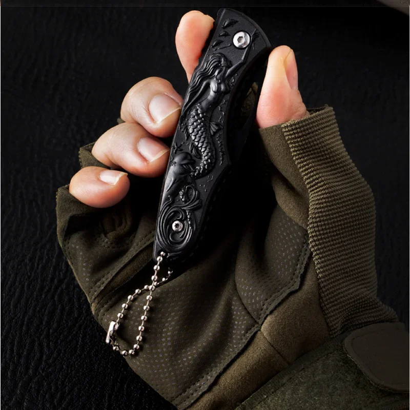 Уличный портативный складной карманный нож брелок подвеска дорожный инструмент