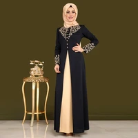 bronzing muslim dress abayas for women caftan marocain kaftan islam dress eid mubarak ramadan robe dress abaya dubai robe abayas
