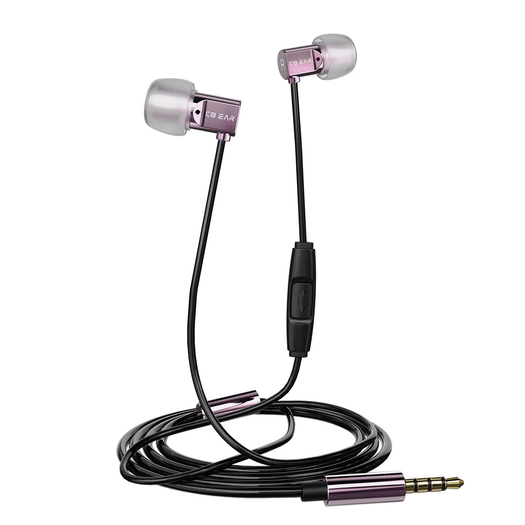 

KBEAR Dumpling 6mm Composite Diaphragm Earphone Noise Cancellation In-ear Earbud Music Sport Headset HD Calling