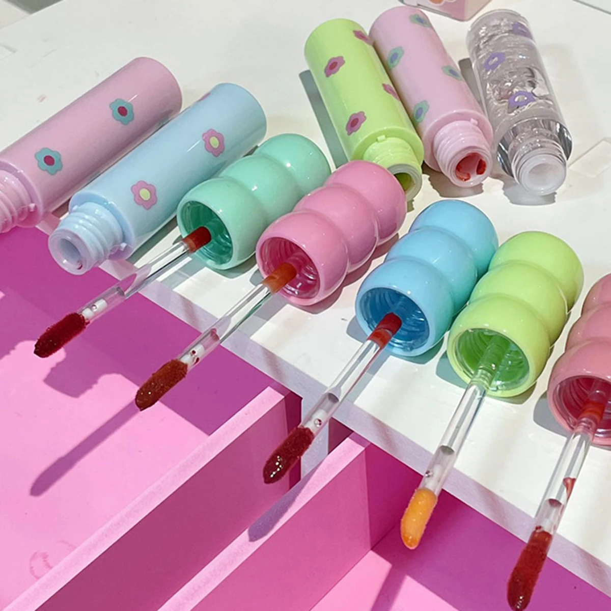 Милый зеркальный блеск для губ стойкий не прилипает глазурь увлажняющий