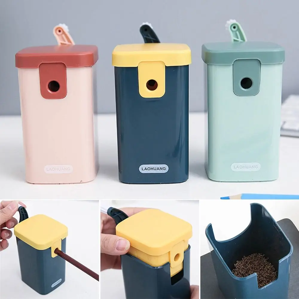 

Stationery Simple Gift Automatically Enters Lead Pencil Sharpener Hand-cranked Mechanical Tool Anti Sticking Lead