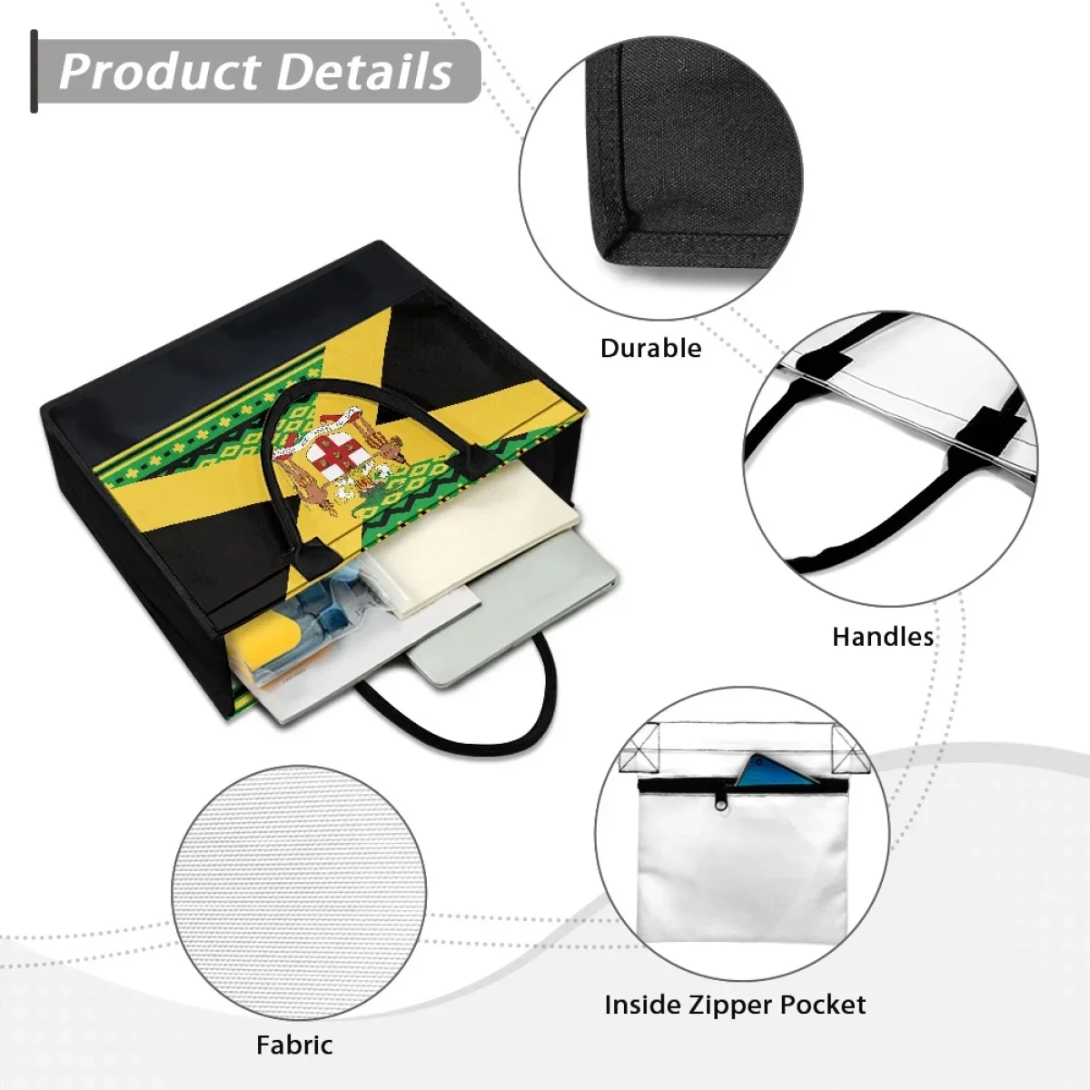 Сумка на плечо женская с флагом и ручками 2023