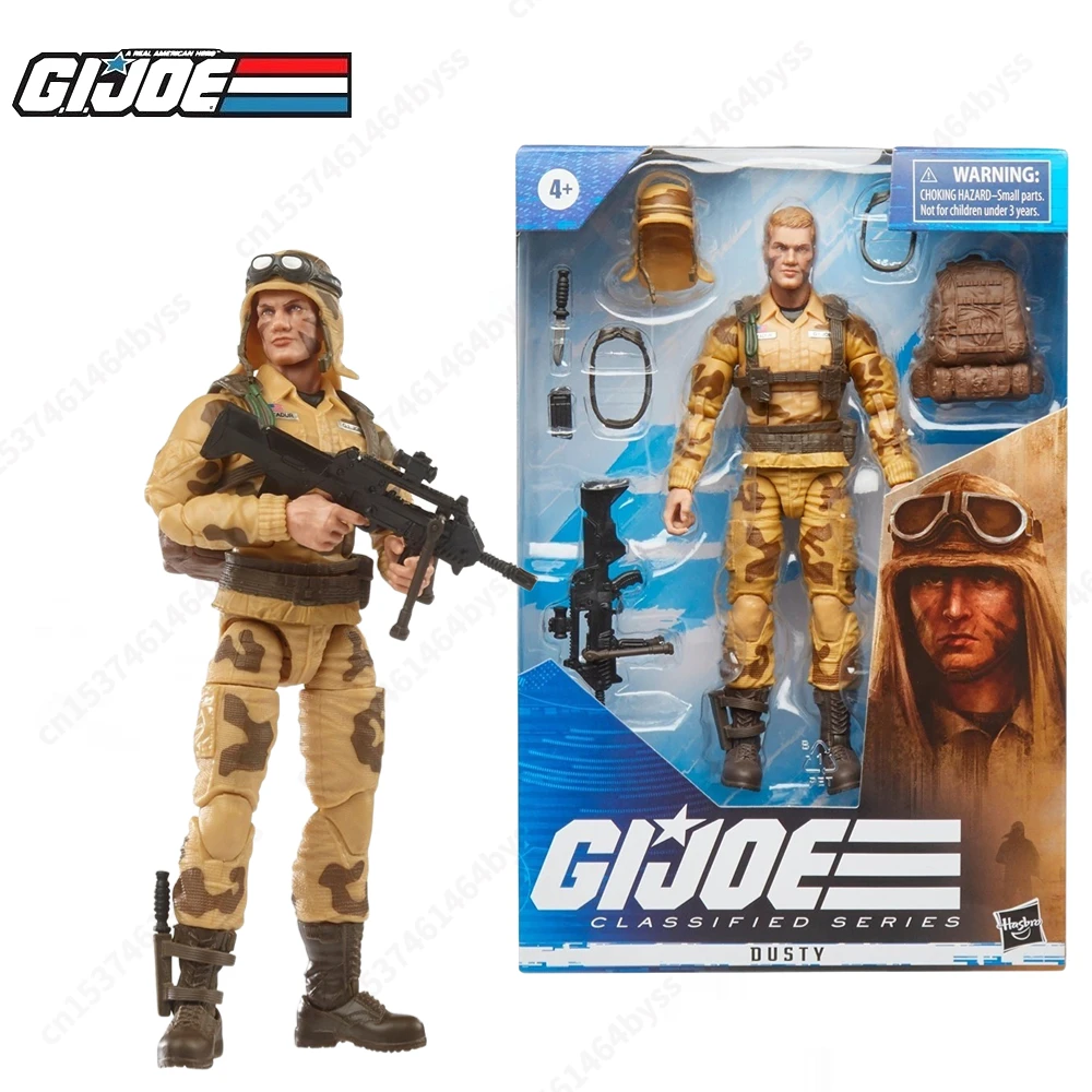 In Stock Hasbro G.I. Joe GI JOE Classified Series Dusty 049 6 Inch Action Figure Model Toy Collection Hobby Gift