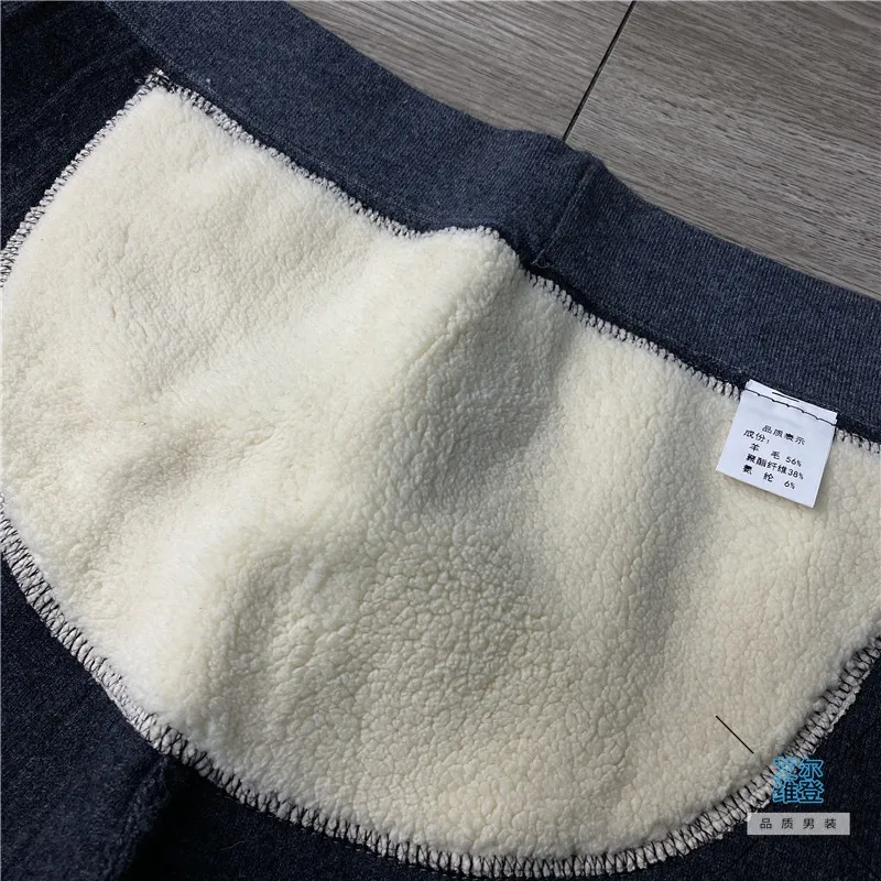 56 Смешанный флис! Батьки Зима B Prepare Осень и зима Утолщенная поддержка талии