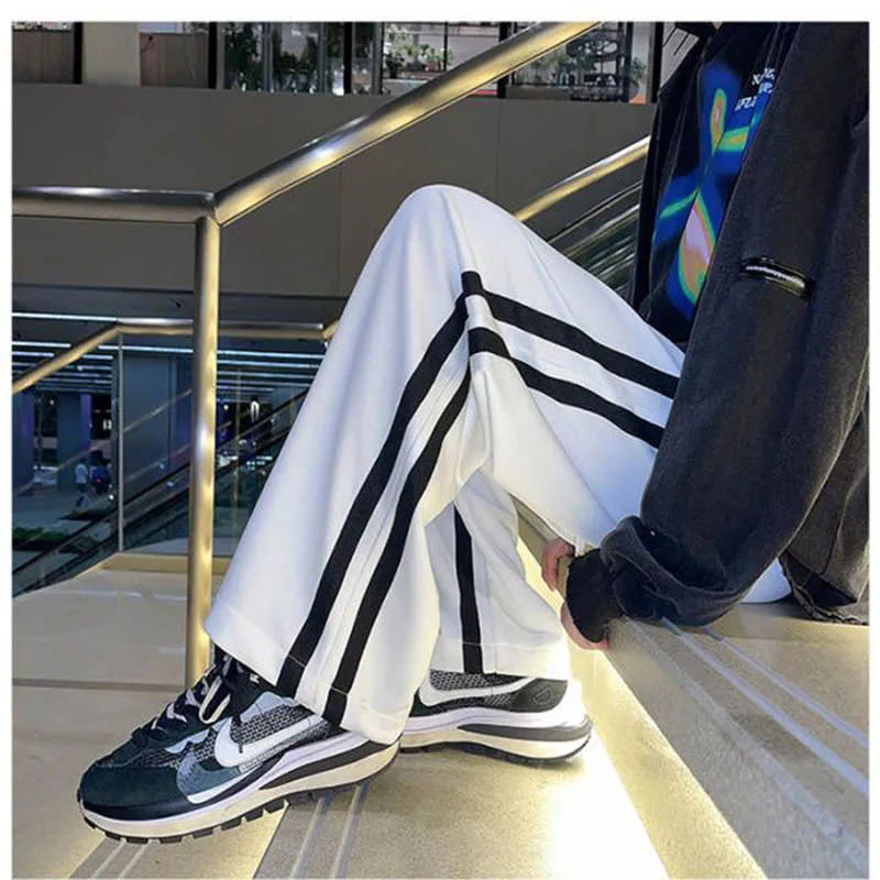 

Мужские повседневные Прямые свободные брюки