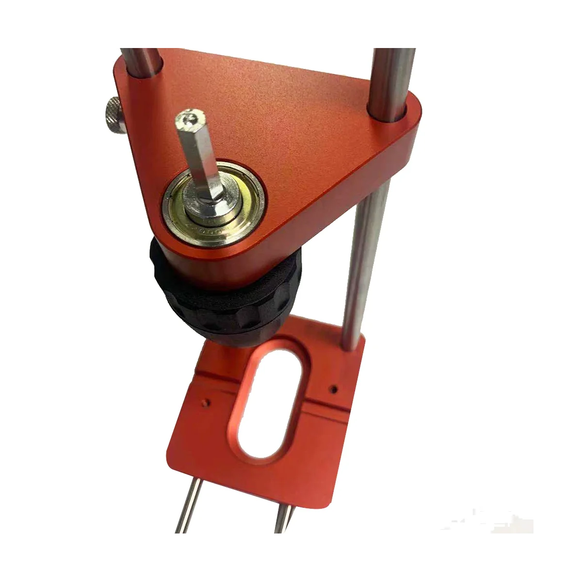 

Auto-Line Drill Template Guide Tool Woodworking Drill Locator Aluminum Hole Drill Guide Dowel Jig