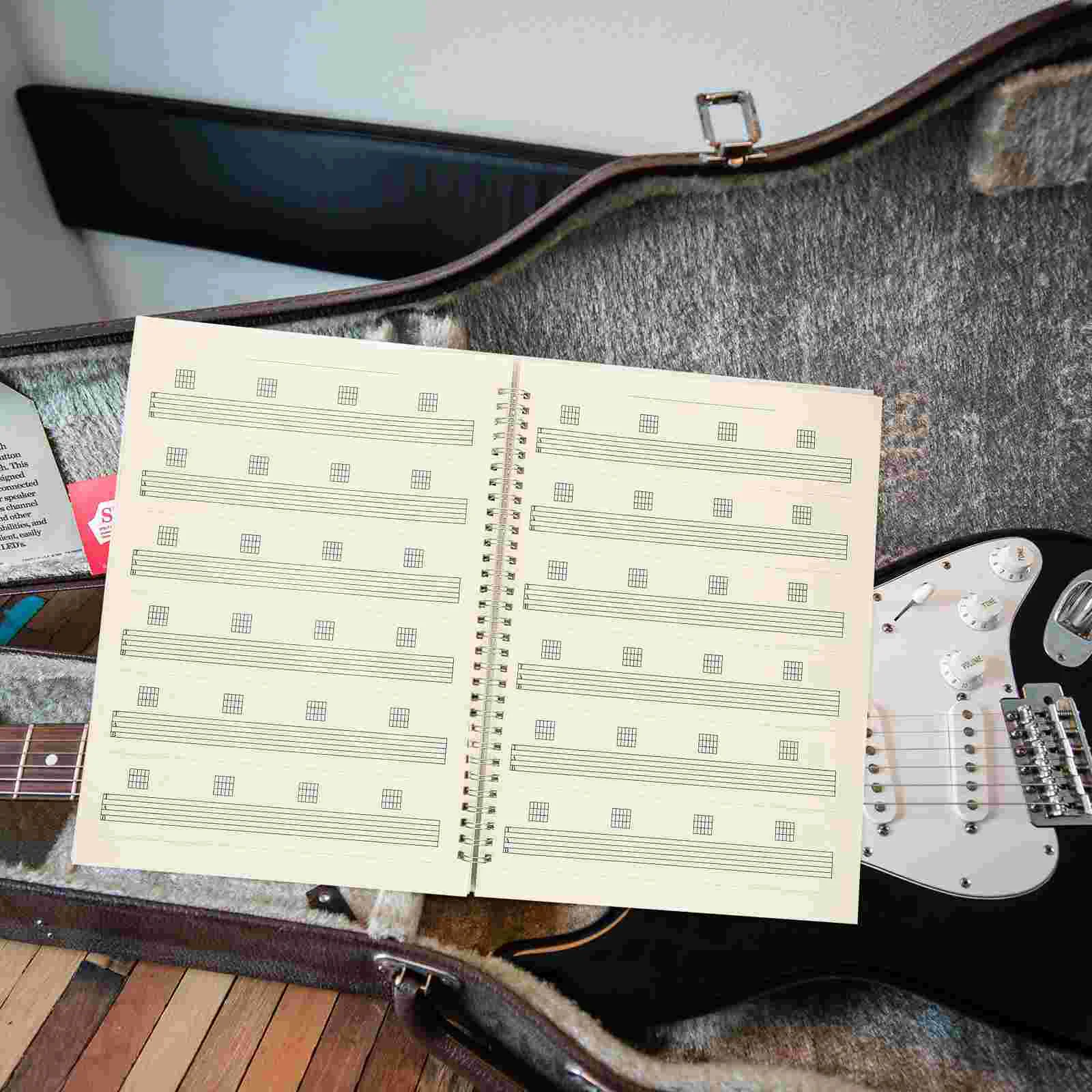 Вкладка для нот гитара музыка подарочная катушка портативная пластиковая