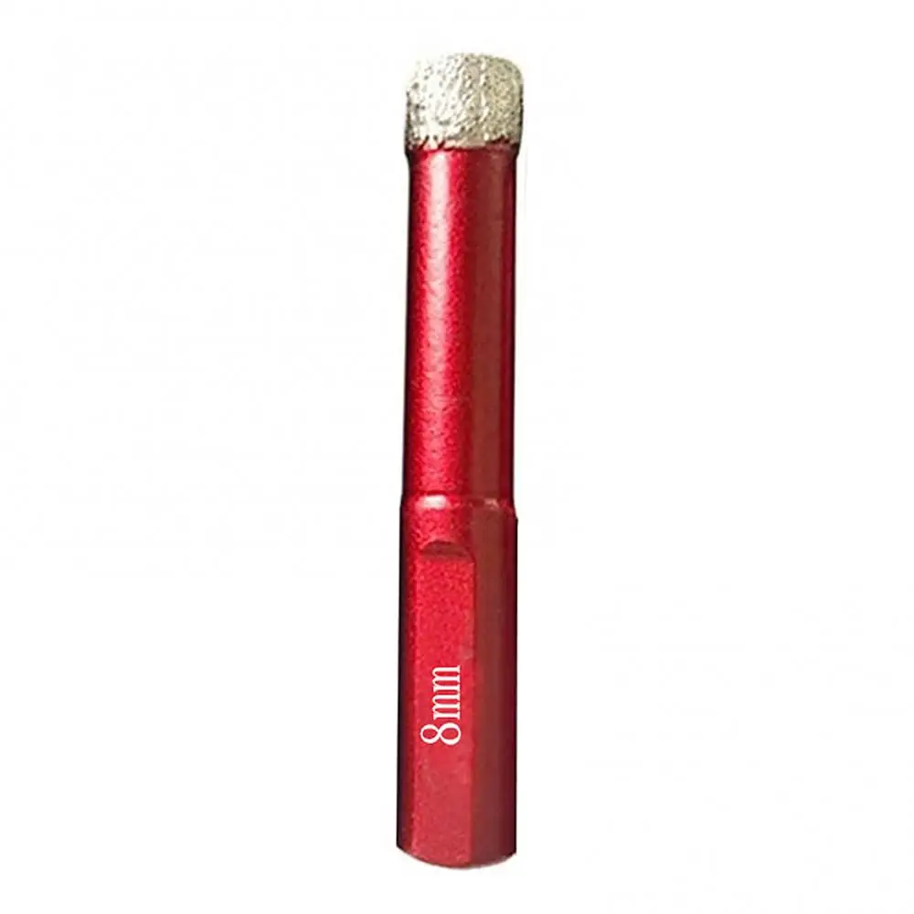 

Ceramic Vitrified Brick Hole Drilling Triangular Shank Brazed Diamond Drill Bit
