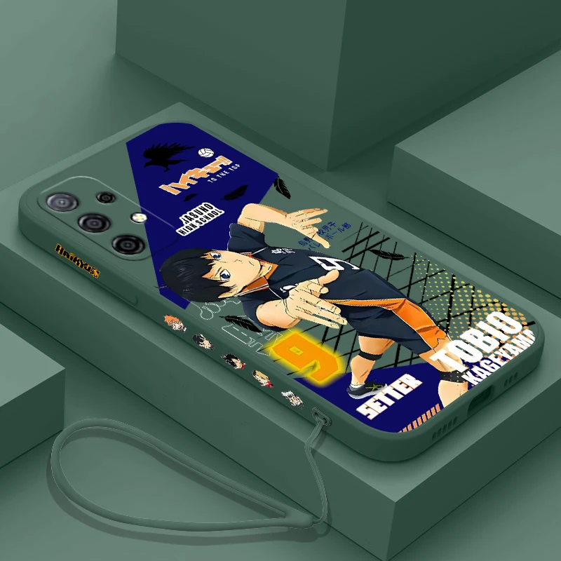 Новинка 2024 чехол Haikyu для Oneplus Nord 3 2 9 8T 8 Pro с ремешком на руку