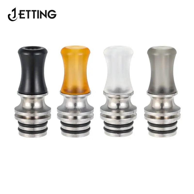 

1pcs High Quality Drip Tip 510 Pipette Dripper Straw Joint Heat Resistance Stainless Steel Base