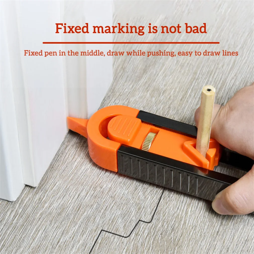 

Profile Scribing Ruler Irregular Contour Gauge Accurate Shape Measuring Woodworking Tools Attachments Essentials