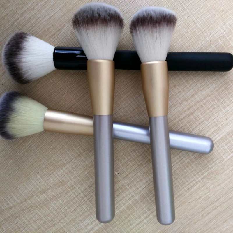 

Волосы трех цветов полностью черная Рассыпчатая Кисть для контура пудры практичная портативная пушистая Кисть для контура искусственная в...