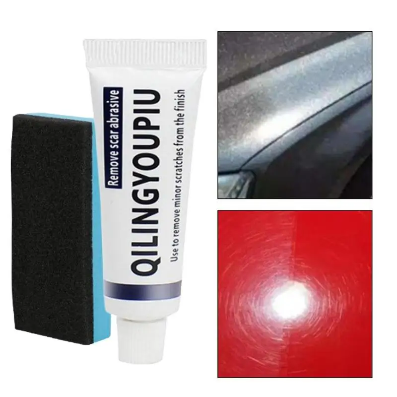 

Композитное средство для удаления царапин на кузове автомобиля, абразивное средство для удаления царапин на автомобиле, полировочный воск в комплекте, легко Ремонтирует краску, царапины в жидкости