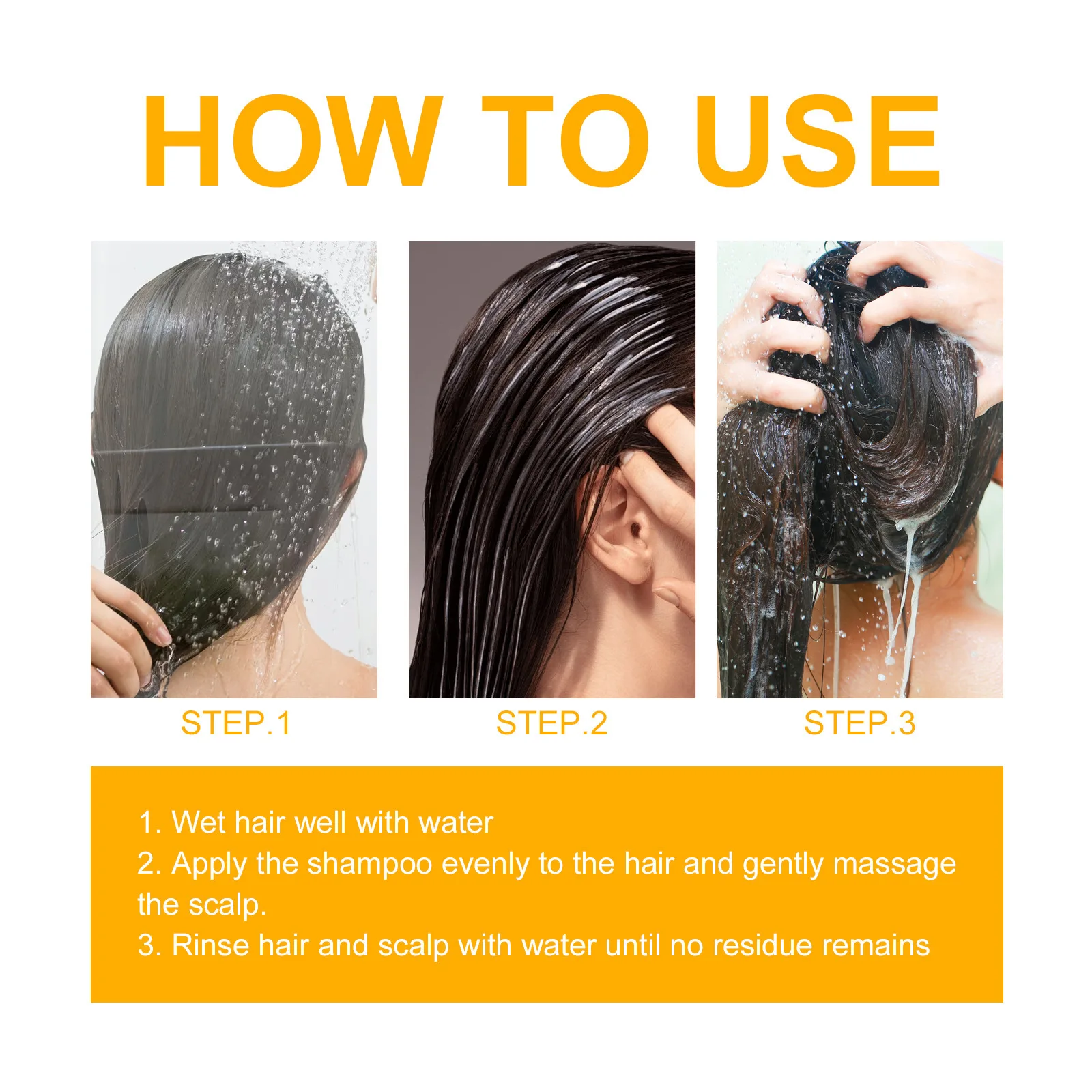 EELHOE биотин шампунь для роста волос чистящий глубоко плотный укрепляющий корень