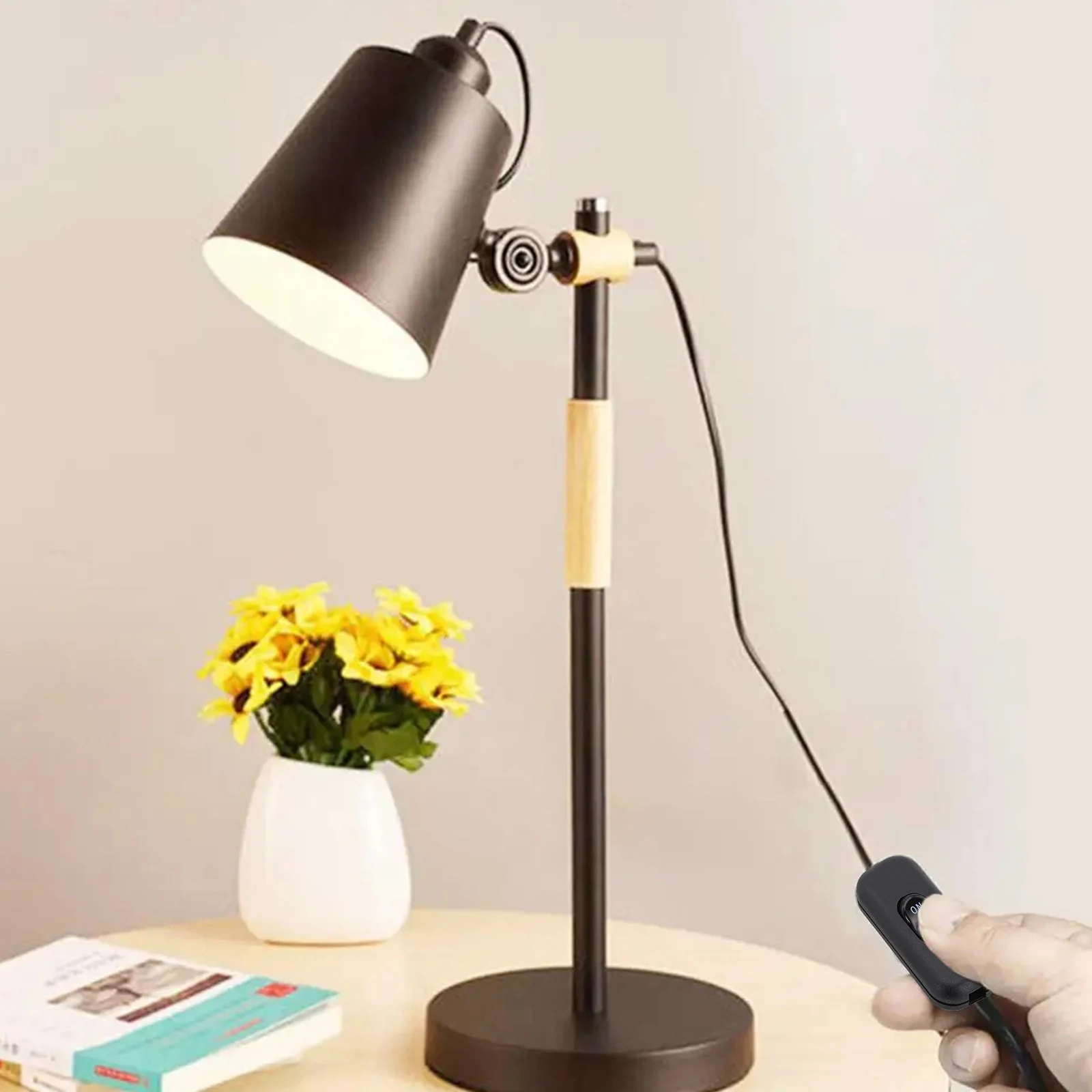 Электрические лампы линейный переключатель домашний офис 110-250 В шнуровой