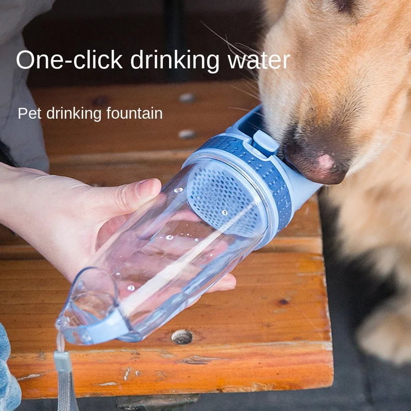 

Чайник для домашних питомцев, переносная сопутствующая чашка, поилка для кошек на открытом воздухе, принадлежности для домашних животных, м...