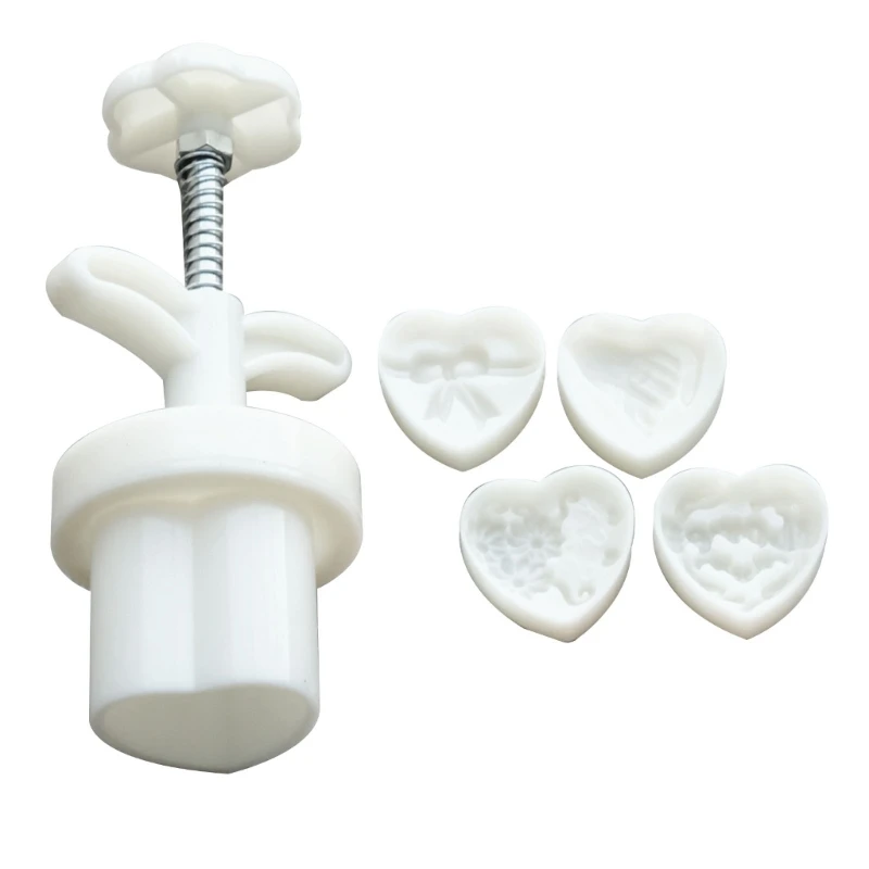 

Пресс-форма в форме сердца лунного торта