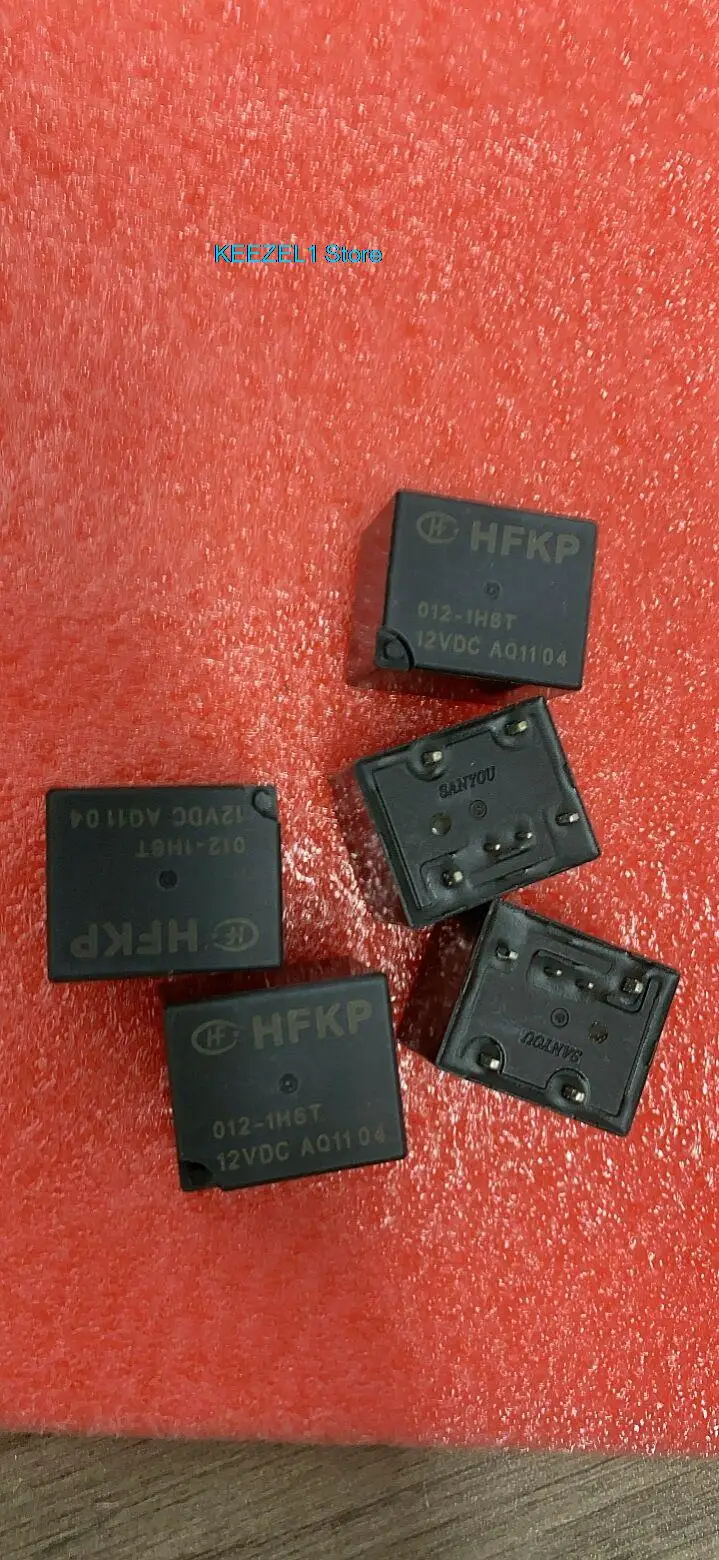 Новое точечное реле HFKP 012-1H6T, 6-контактное реле, пластиковая упаковка, тип 12 В, 5 шт.-1 лот