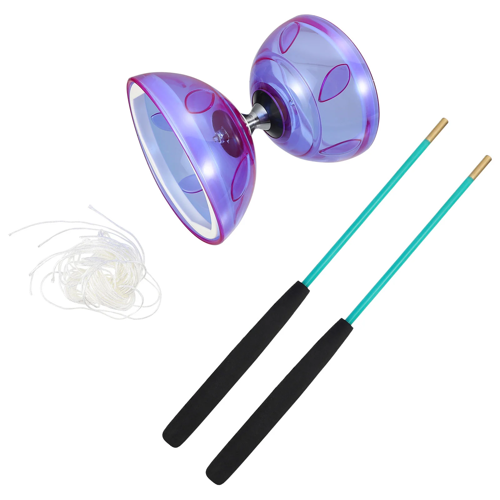 

1 Set Kid's Chinese Yo-yo Professional Juggling Toys Fitness Diabolo Bearing Diabolo