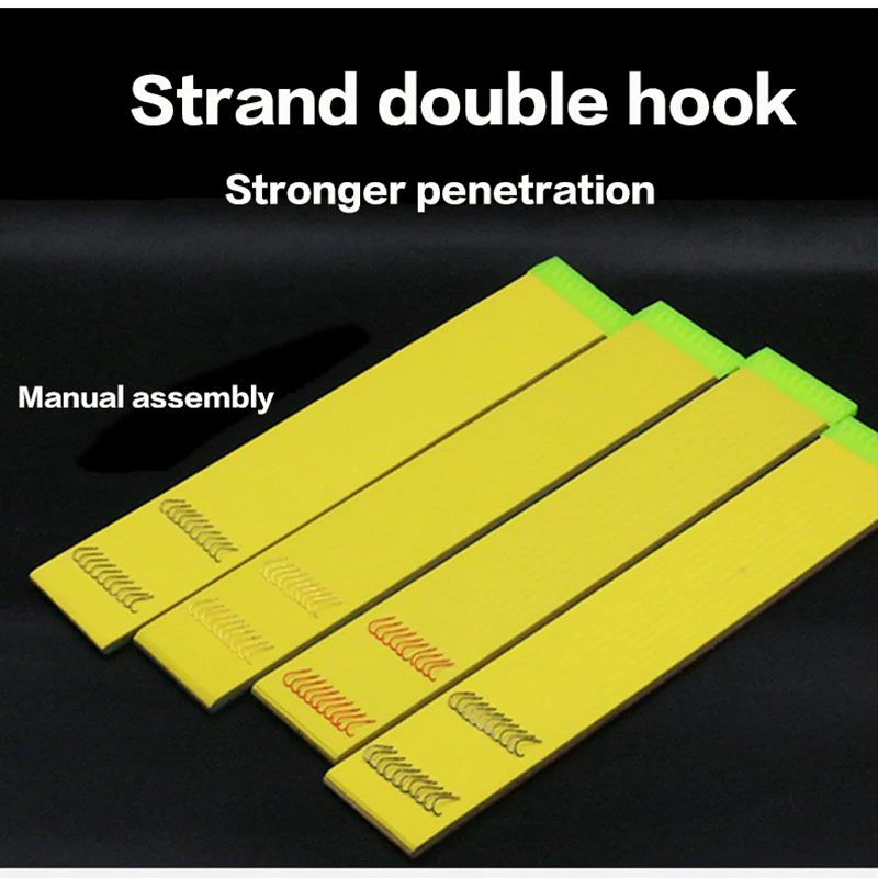 

DICHSKI Fishing Hooks High Barbed Hardness 20Pcs/Lots Outdoor Manually Tied Reinforce Not Decoupling Wholesale Dropshipping
