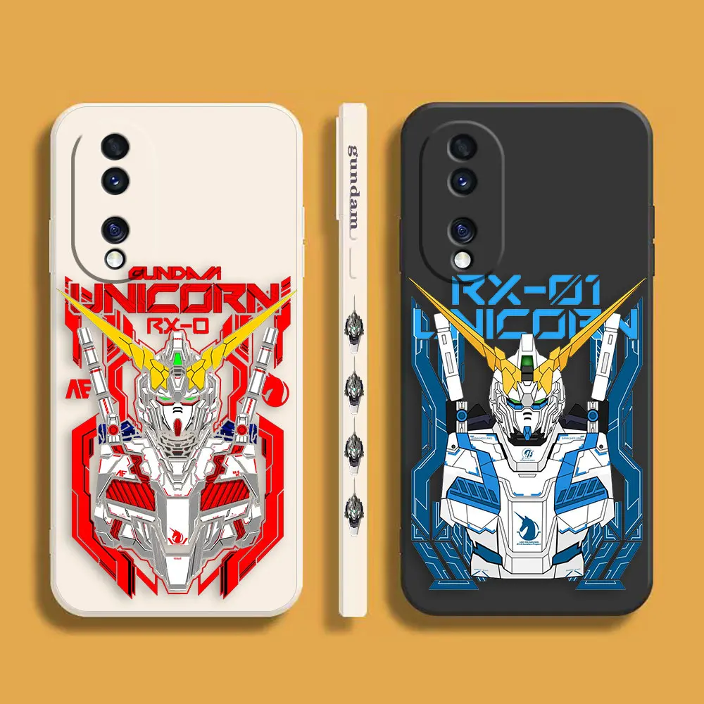 

Anime Mecha G-Gundam Phone Case For Honor 8X 9 10 20 30 30S 50 50 60 60 70 80 80 GT SE 5G PRO PLUS Case Cover Funda Shell Capa